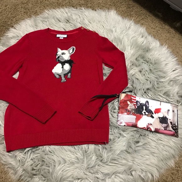 Charter Club Sweaters - SOLD Charter Club Frenchie Sweater & Wristlet